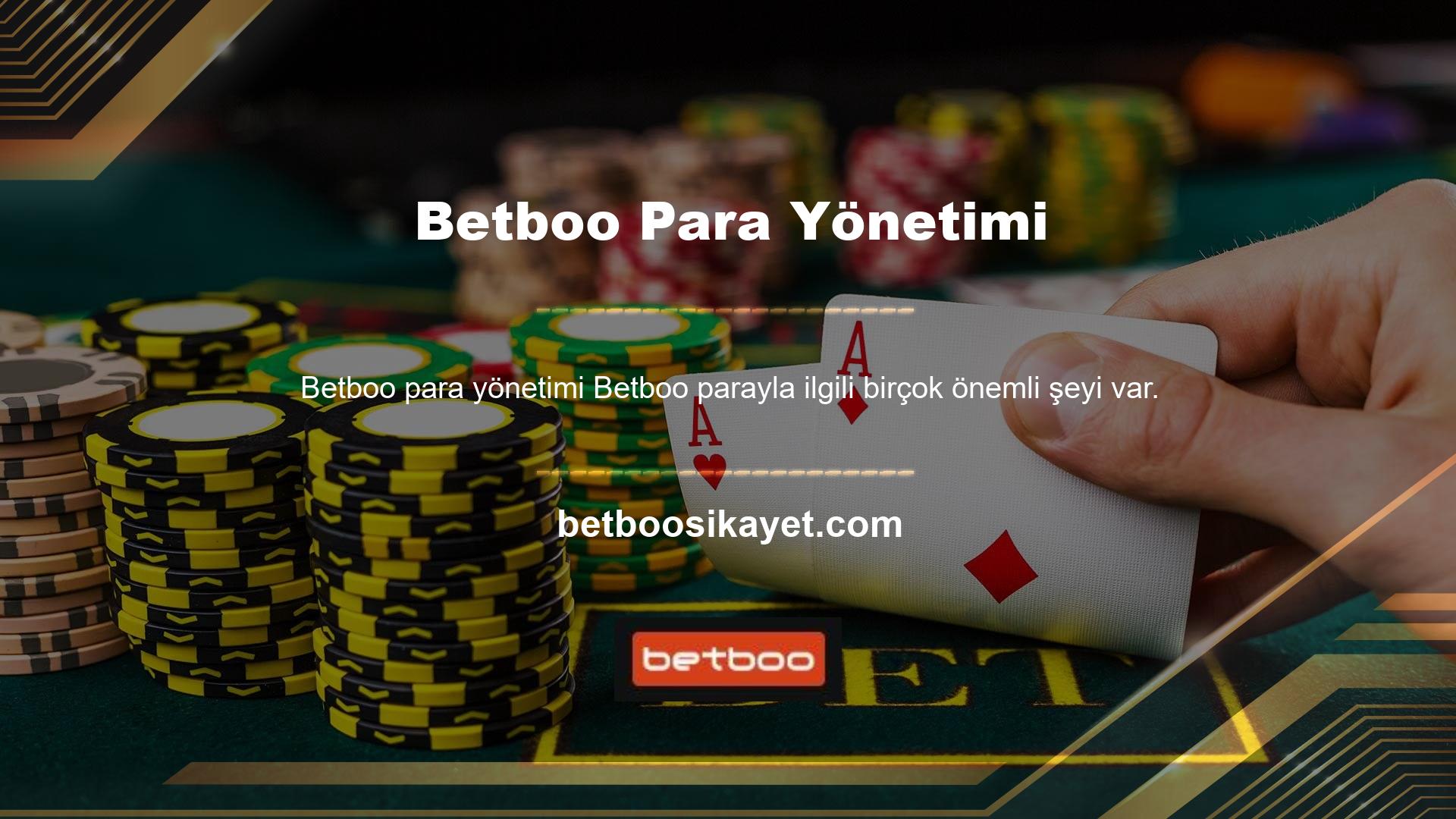 Ödeme şekliniz ve paranızı bırakma şekliniz düşünmeniz gereken iki şeydir
